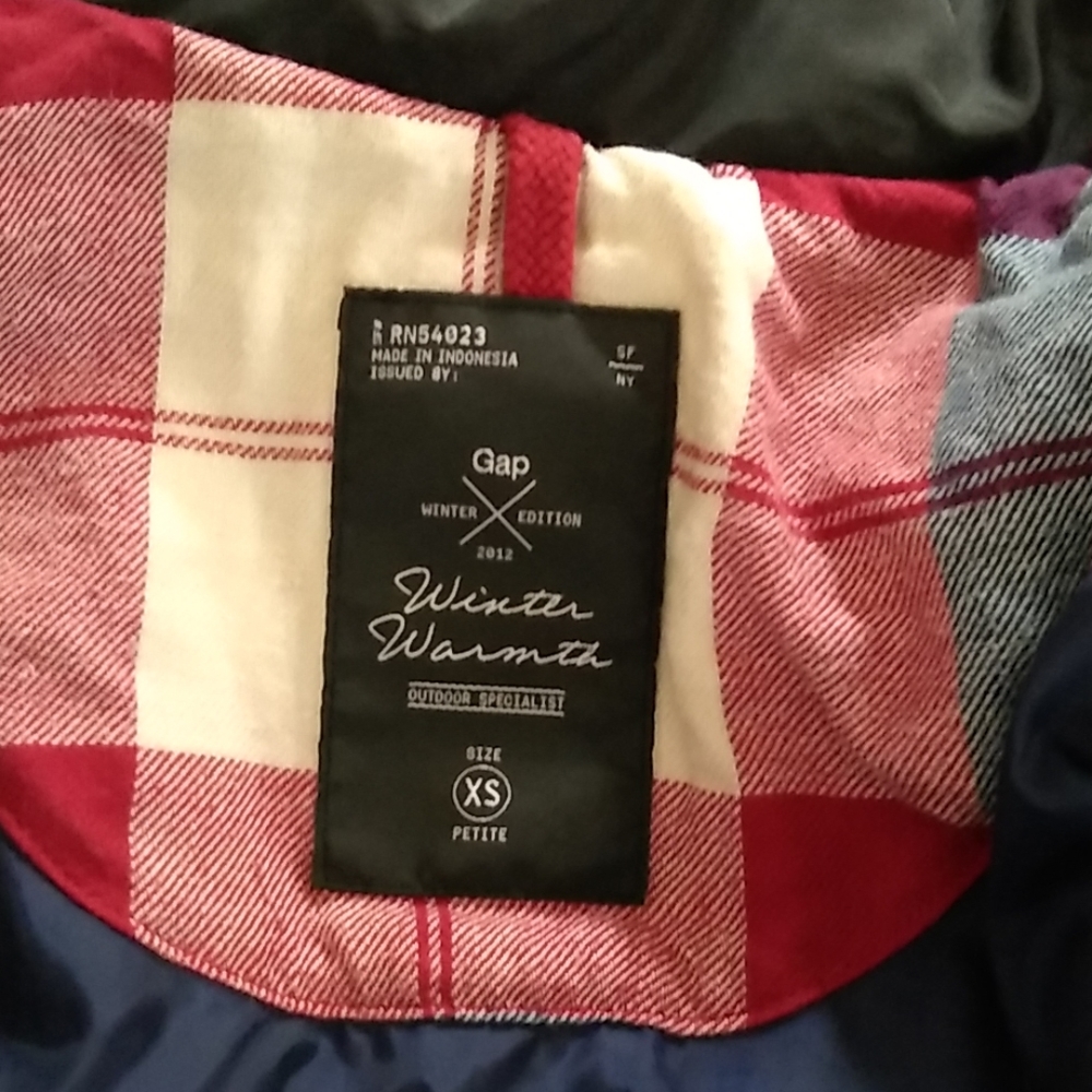 Gap Puffer Jacket With Toggle Buttons Front. Xsp - image 4